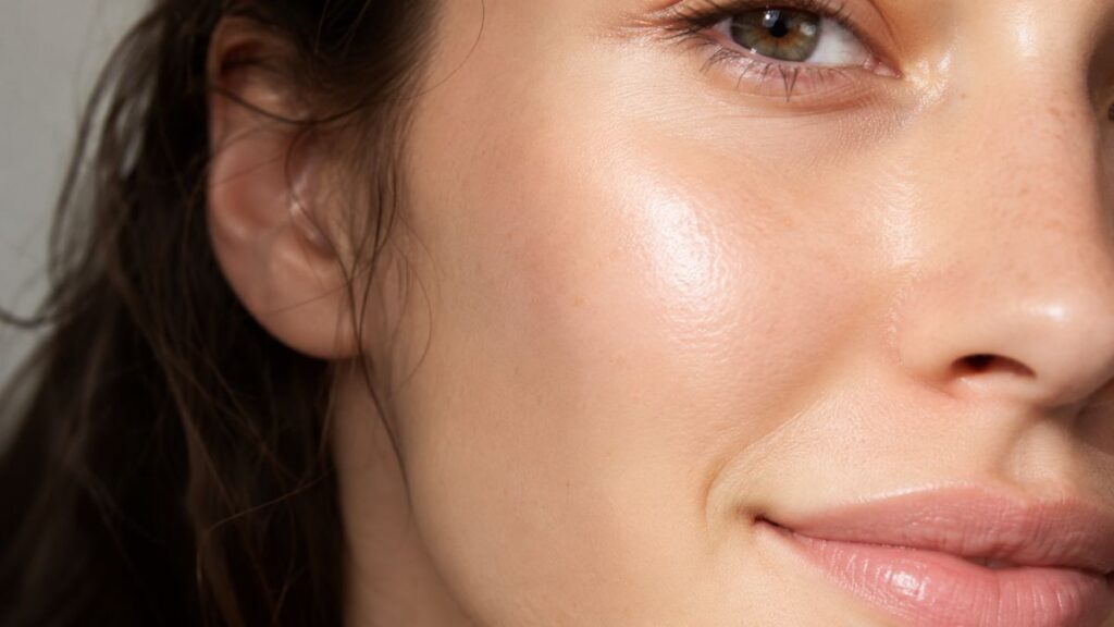 What Do Antioxidants Do for Skin illustrated with healthy glowing complexion
