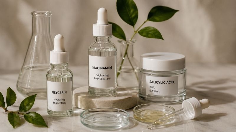 Best ingredients commonly found in facial cleansers