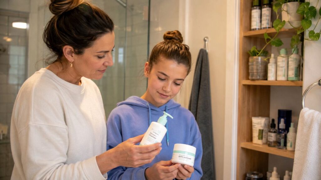 Is Bubble Skincare good for kids with a simple daily skincare routine