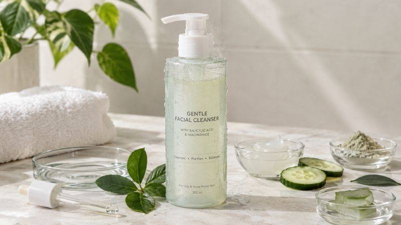 How face wash ingredients support clean healthy skin