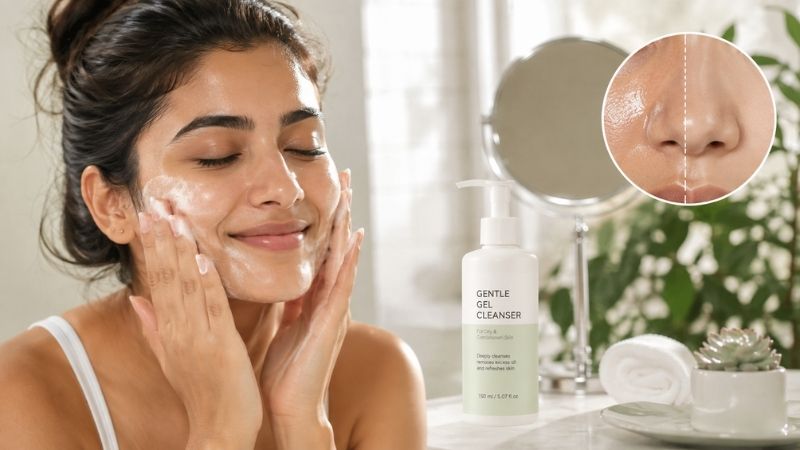 Face wash ingredients for oily skin and clogged pores