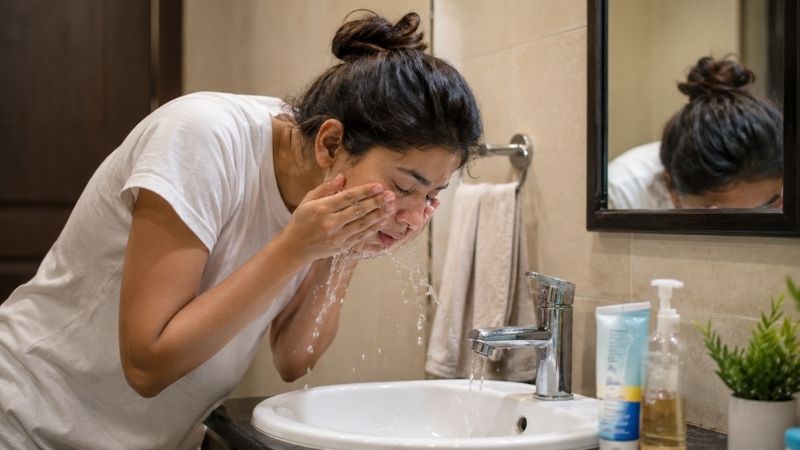 how often to wash oily skin