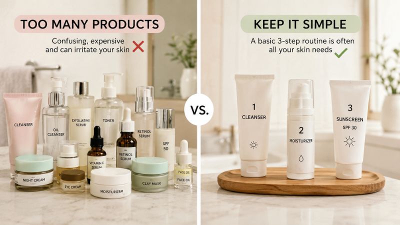 Simple skincare routine mistakes parents should avoid for kids