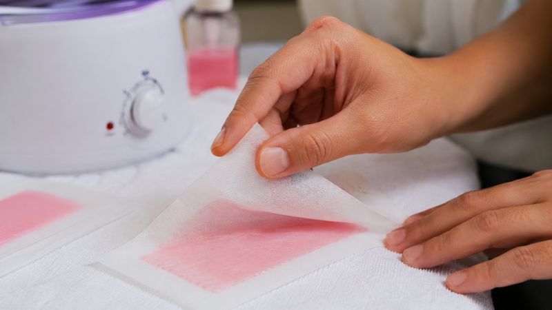 Veet wax strips for hair removal