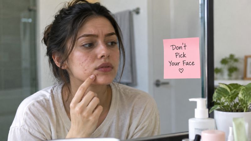 Healthy skincare habits to prevent new acne marks
