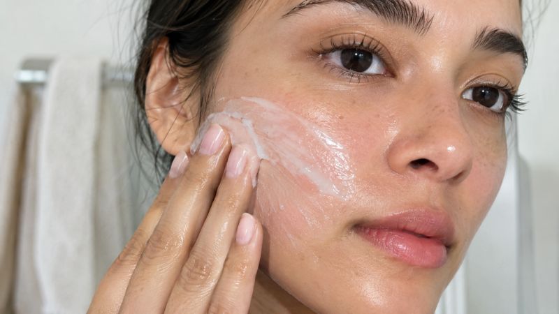 how to double cleanse with a cleansing balm