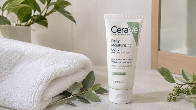 Fragrance-free moisturizer for a gentle sensitive skin care routine.